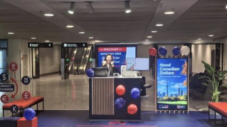 Travelex pilots pop-up store at Zurich Airport.