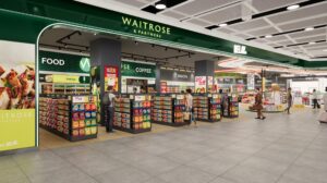 Waitrose makes debut entry into airport retail at Heathrow Airport’s Terminal 2.