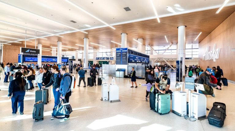 Alaska Airlines unveils modernized North Main Terminal at Seattle-Tacoma International Airport.
