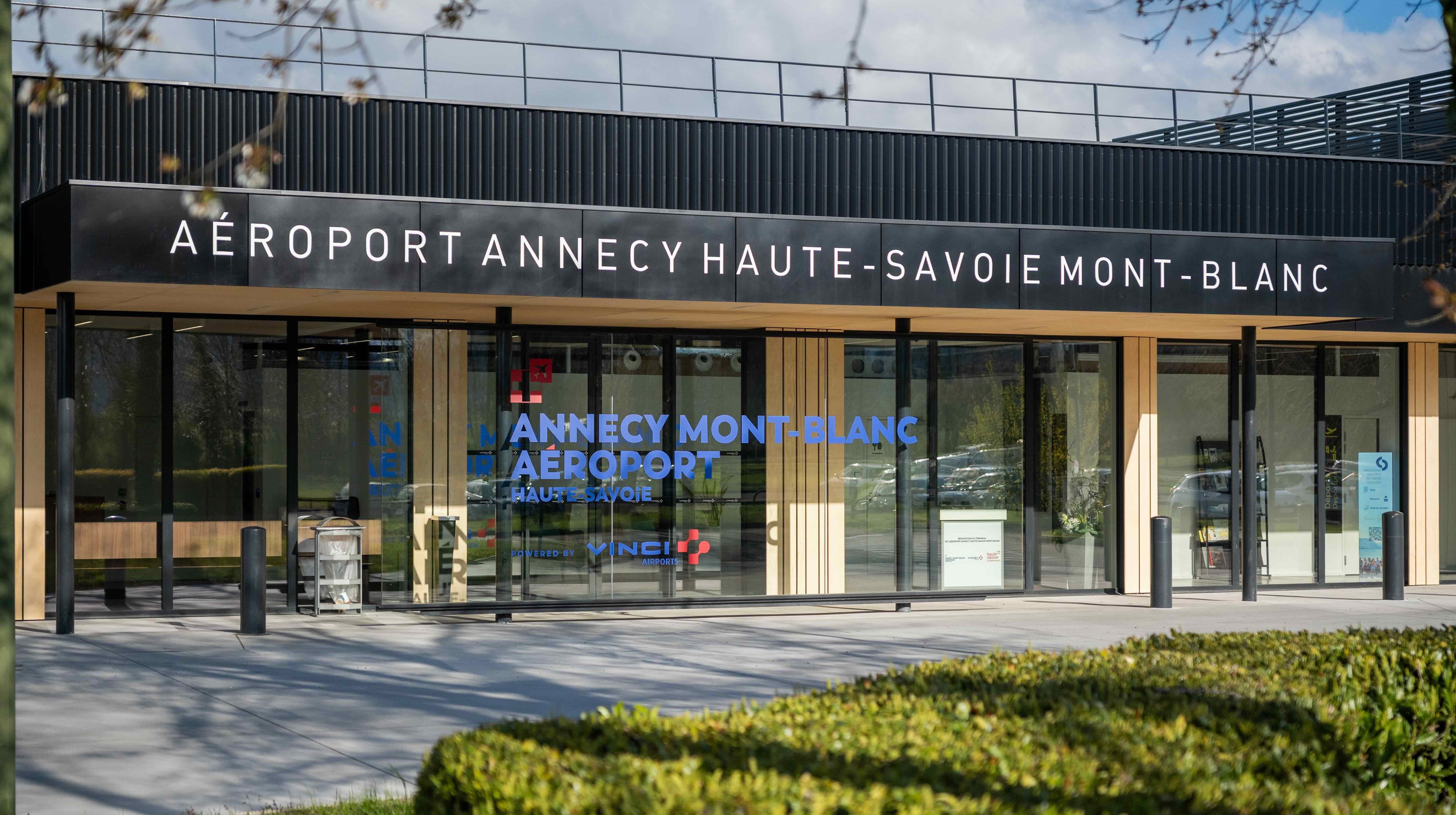 New terminal inaugurated at Annecy Haute-Savoie Mont-Blanc