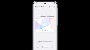 The Samsung ID with Clear digital ID on a smartphone.