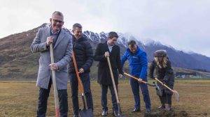 Construction begins on Queenstown Airport's first heavy taxiway.