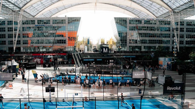 Munich Airport's inaugural Padel Days draw 5,000 visitors on opening weekend.
