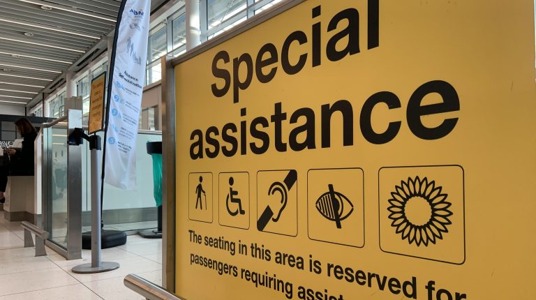 Manchester Airport receives top accessibility rating from Civil Aviation Authority.