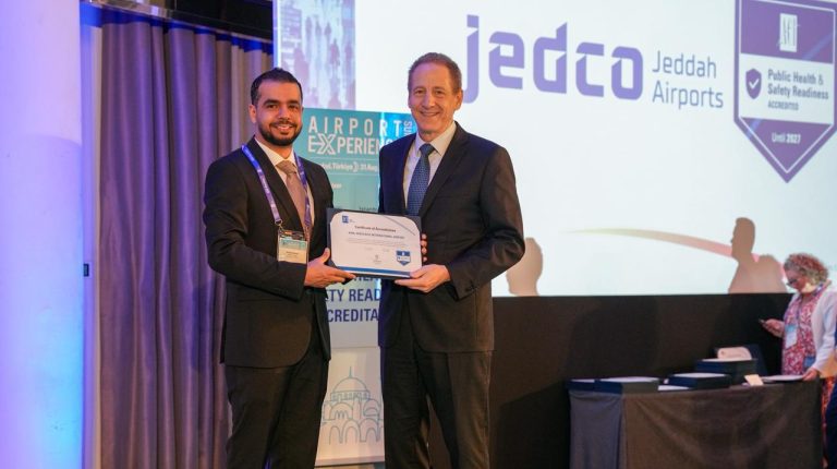 Jeddah's King Abdulaziz airport earns ACI Level 4 customer experience accreditation.